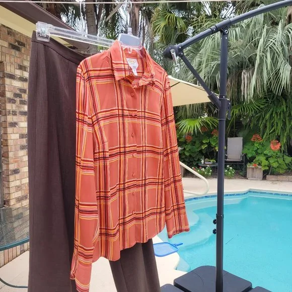 Kasper 3-Piece Pant/Vest Suit, size 6, with 2 Tops - Picture 4 of 7